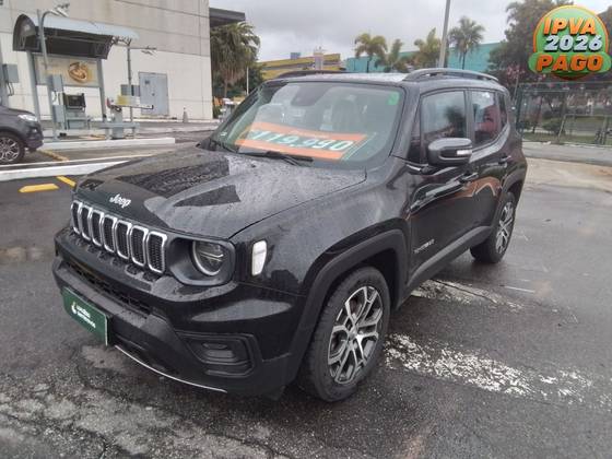 JEEP RENEGADE 1.3 T270 TURBO FLEX LONGITUDE AT6